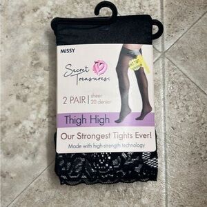 Women’s tights, high tights two pair